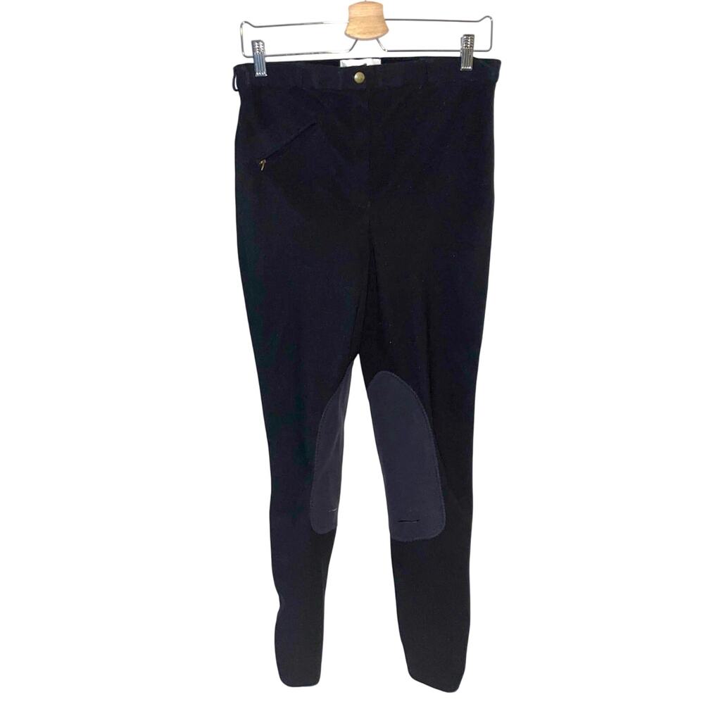Black Women's Stretch Riding Breeches